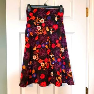 LuLaRoe Azure Skirt - floral